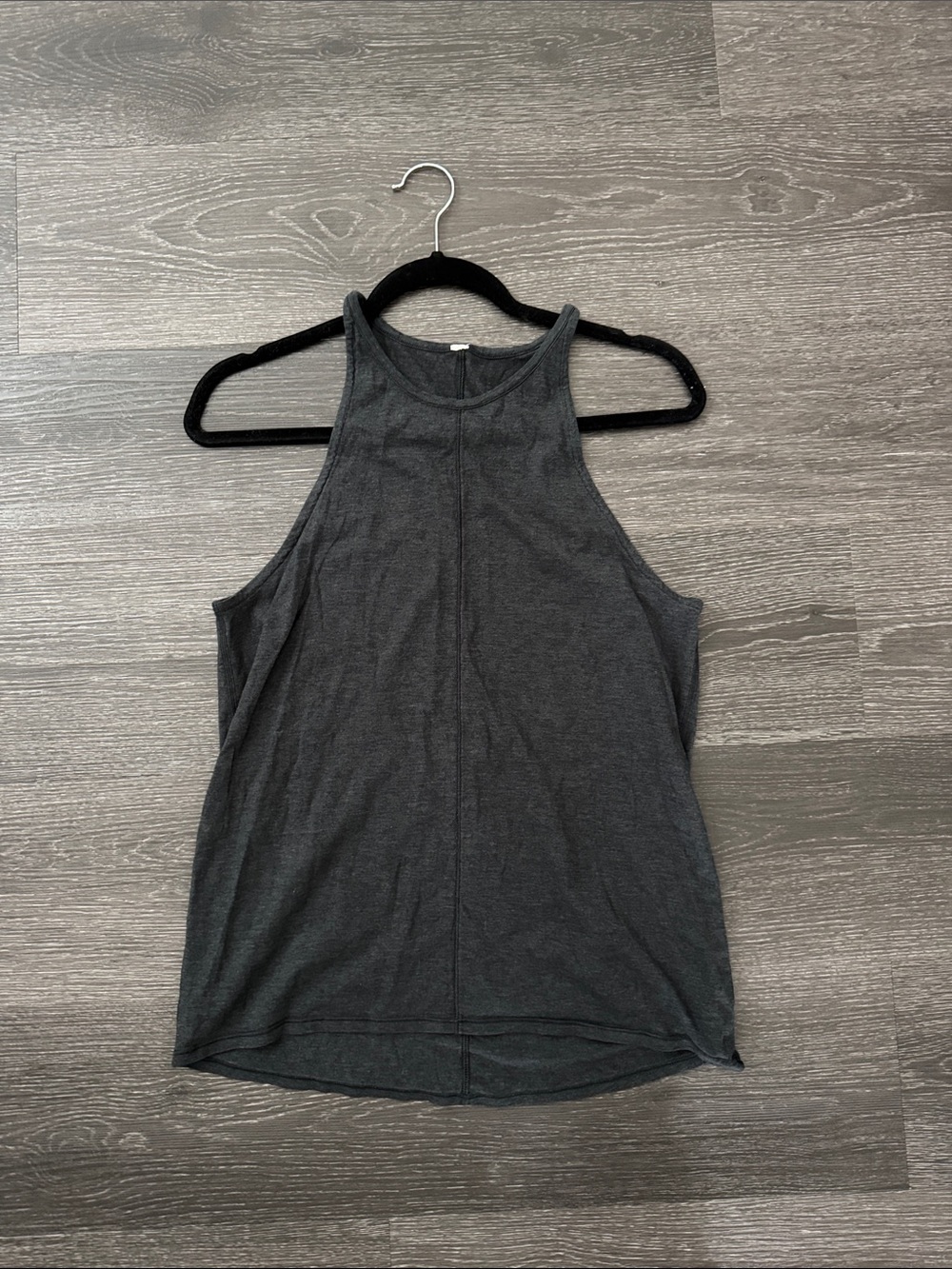 Lululemon Charcoal High-Neck Women's Tank Top